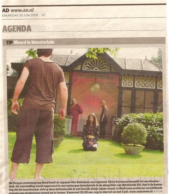 Recensie van Rashomon in het AD