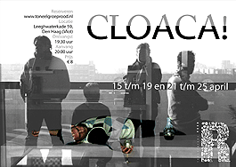 Promotie flyer voor Cloaca