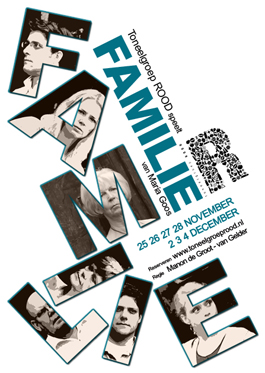 Promotie flyer voor FAMILIE